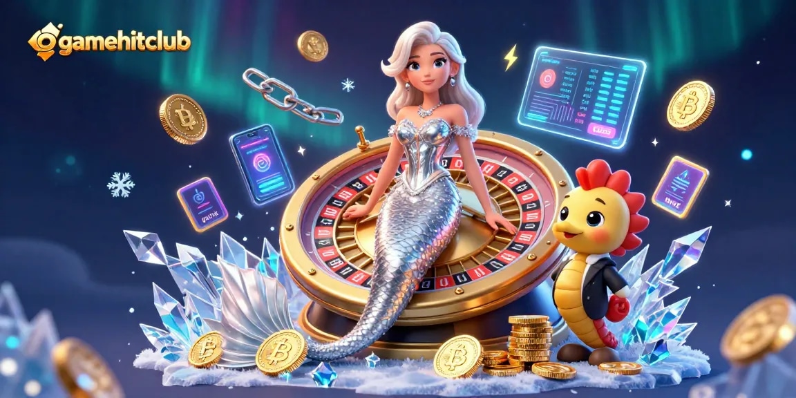 Experience exhilarating gaming at gamehitclub with slots, roulette, and vibrant illustrations.