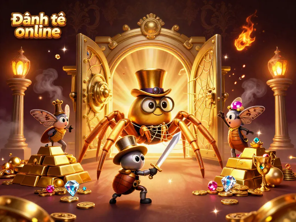 Experience Đánh đề online with this colorful, vibrant casino-themed illustration.