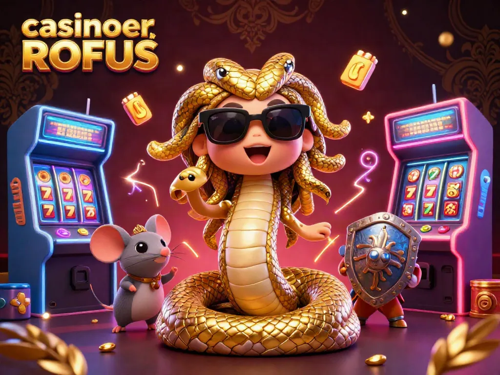 Enjoy gaming thrills at casinoer uden ROFUS with dynamic characters and casino elements.