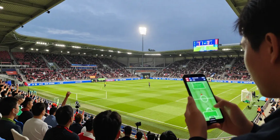 Truc tiep bong da: Expert betting predictions and live match odds analysis in a vibrant stadium.