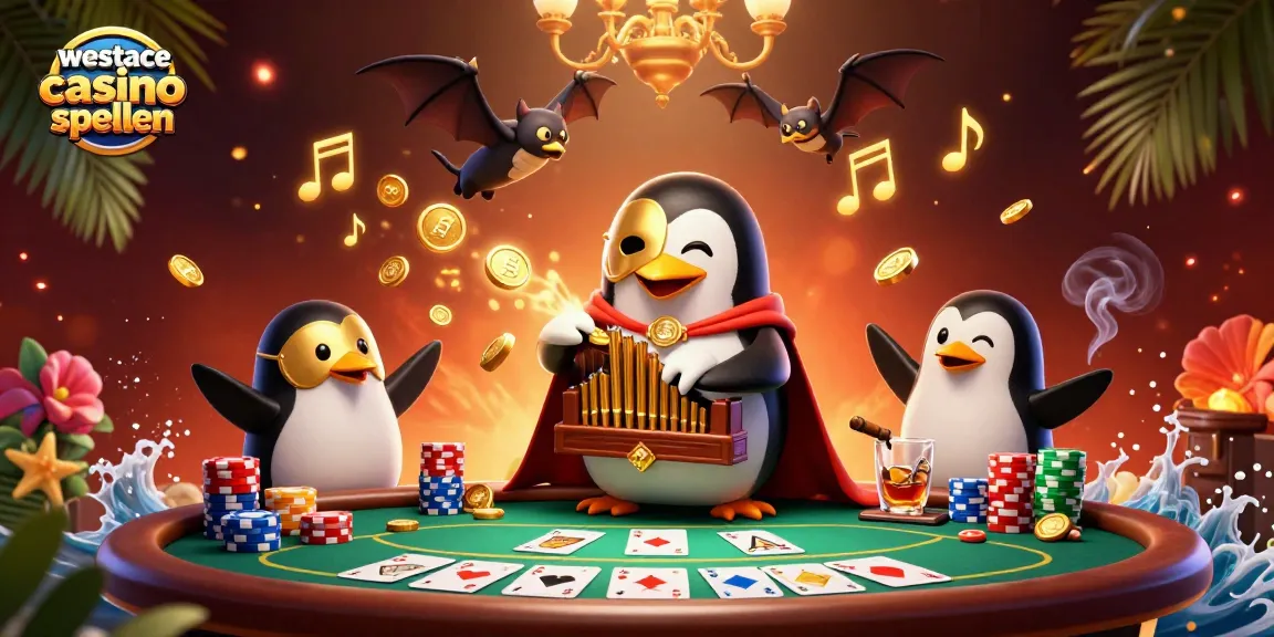 Speel westace casino spellen met gouden munten en dynamische speelelementen.