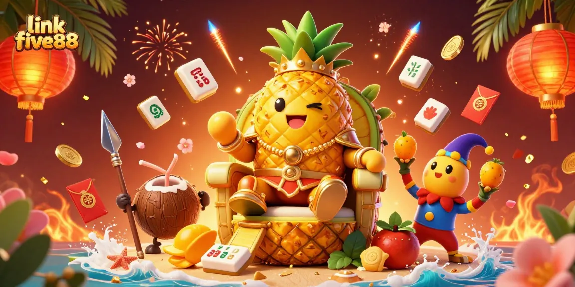Enjoy thrilling gameplay at link five88 with 3D casino characters and vibrant festive elements.