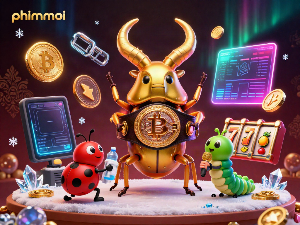 Experience thrilling phimmoi action with a boxing beetle champion and vibrant casino elements.