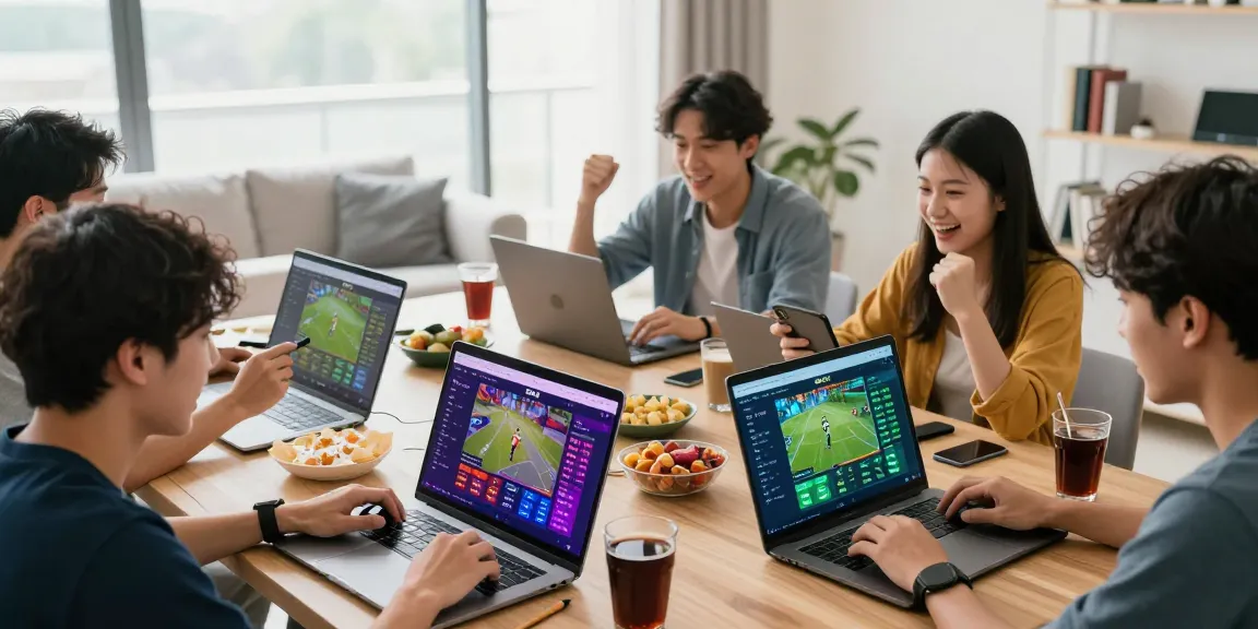 Teman-teman antusias memasang judi bola di platform online SIS4D.