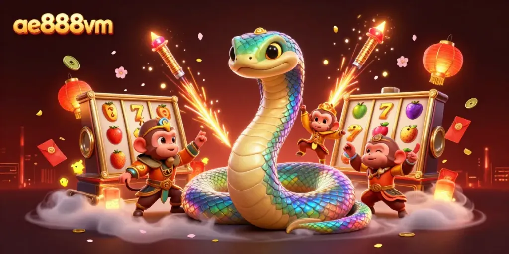 Spin the reels with ae888vm's vibrant slot games and captivating characters.