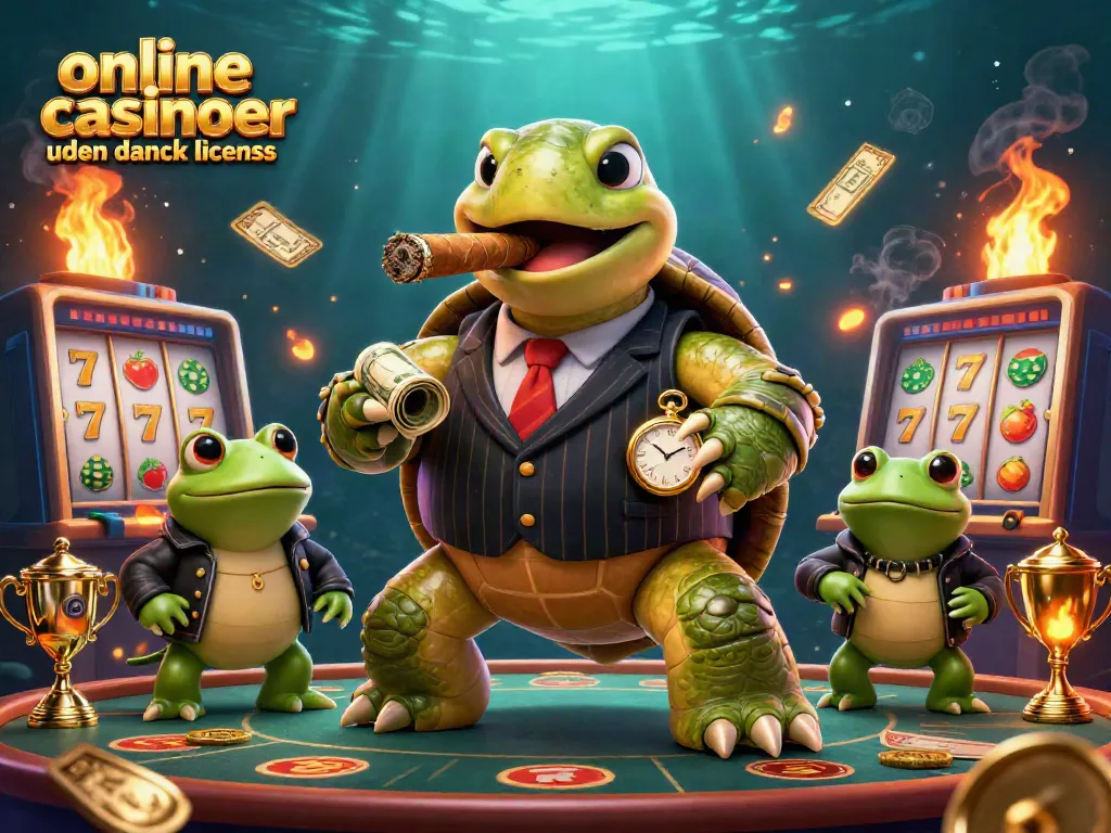 Experience thrilling action at online casinoer uden dansk licens with vibrant characters and casino games.
