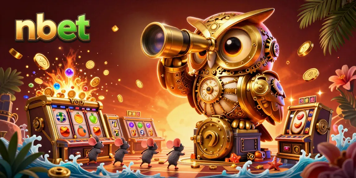 Engage in exhilarating casino experiences with nbet's vibrant 3D slot scene, showcasing dynamic gameplay.