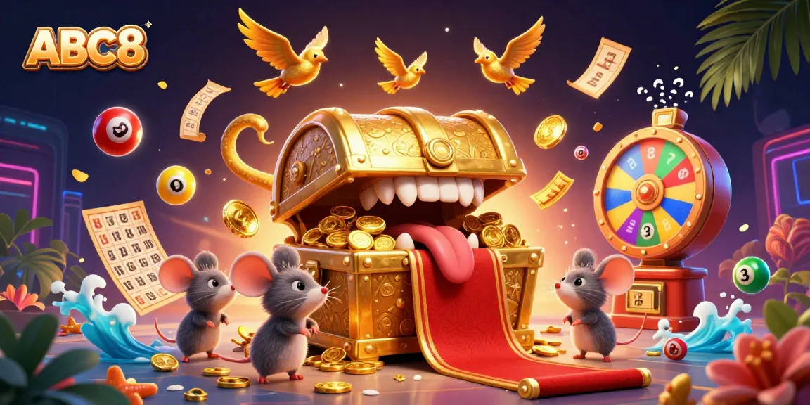 Experience the thrill of gambling with ABC8 in this vibrant 3D treasure adventure filled with dynamic gaming elements.