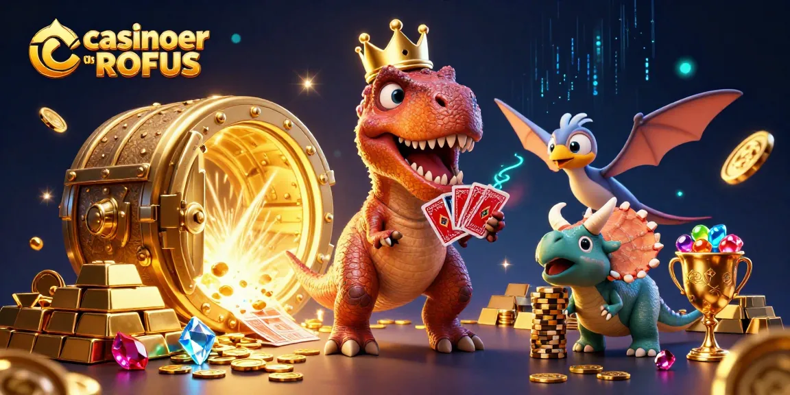 Experience thrilling gameplay at casinoer uden ROFUS with vibrant characters having fun and winning big!