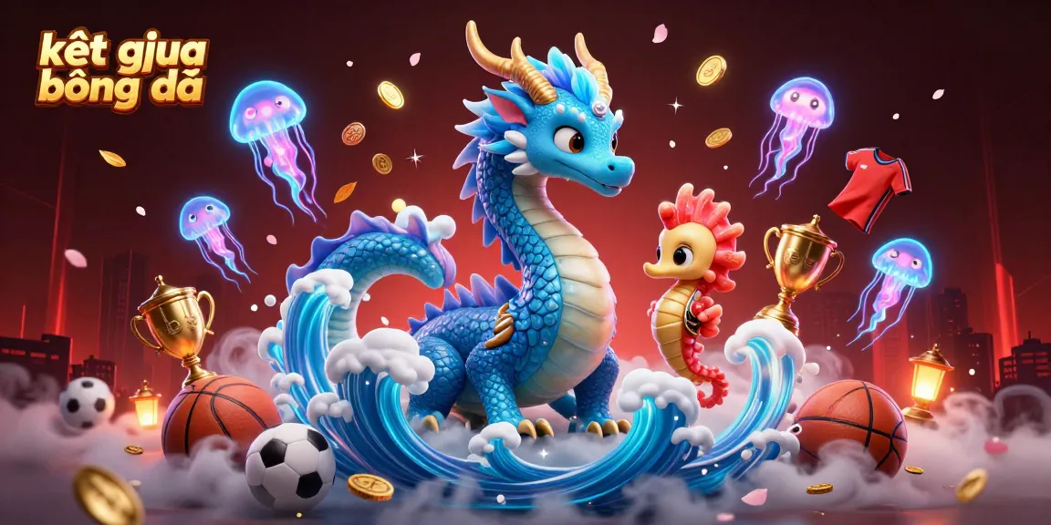 Experience the excitement of kết quả bóng đá with animated sports characters and vibrant gaming elements.