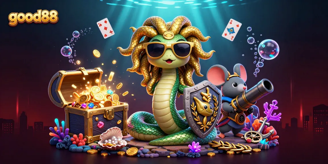Engage with good88 at online casino adventures featuring Medusa and thrilling gaming elements.