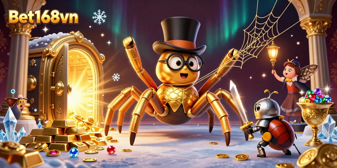 Engage with Bet168vn in this dynamic casino adventure featuring rich visuals and vibrant characters.