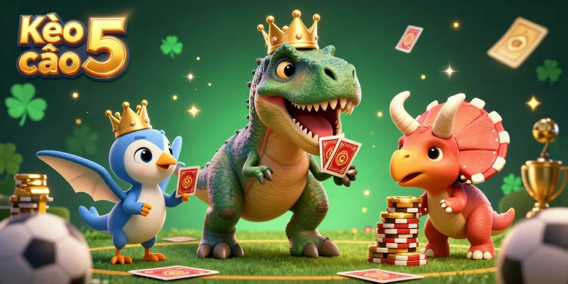 Kèo nhà cái 5 enhances your sports betting experience with engaging characters and lively atmosphere.