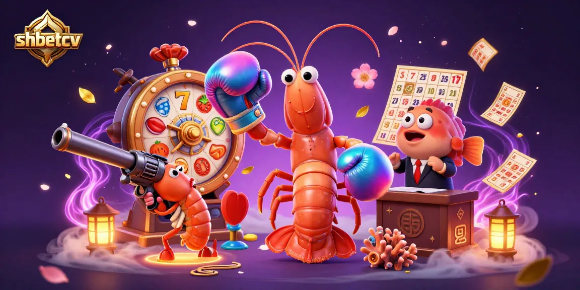 Engage in the excitement of shbetcv with vibrant gambling elements featuring animated characters and dynamic casino symbols.